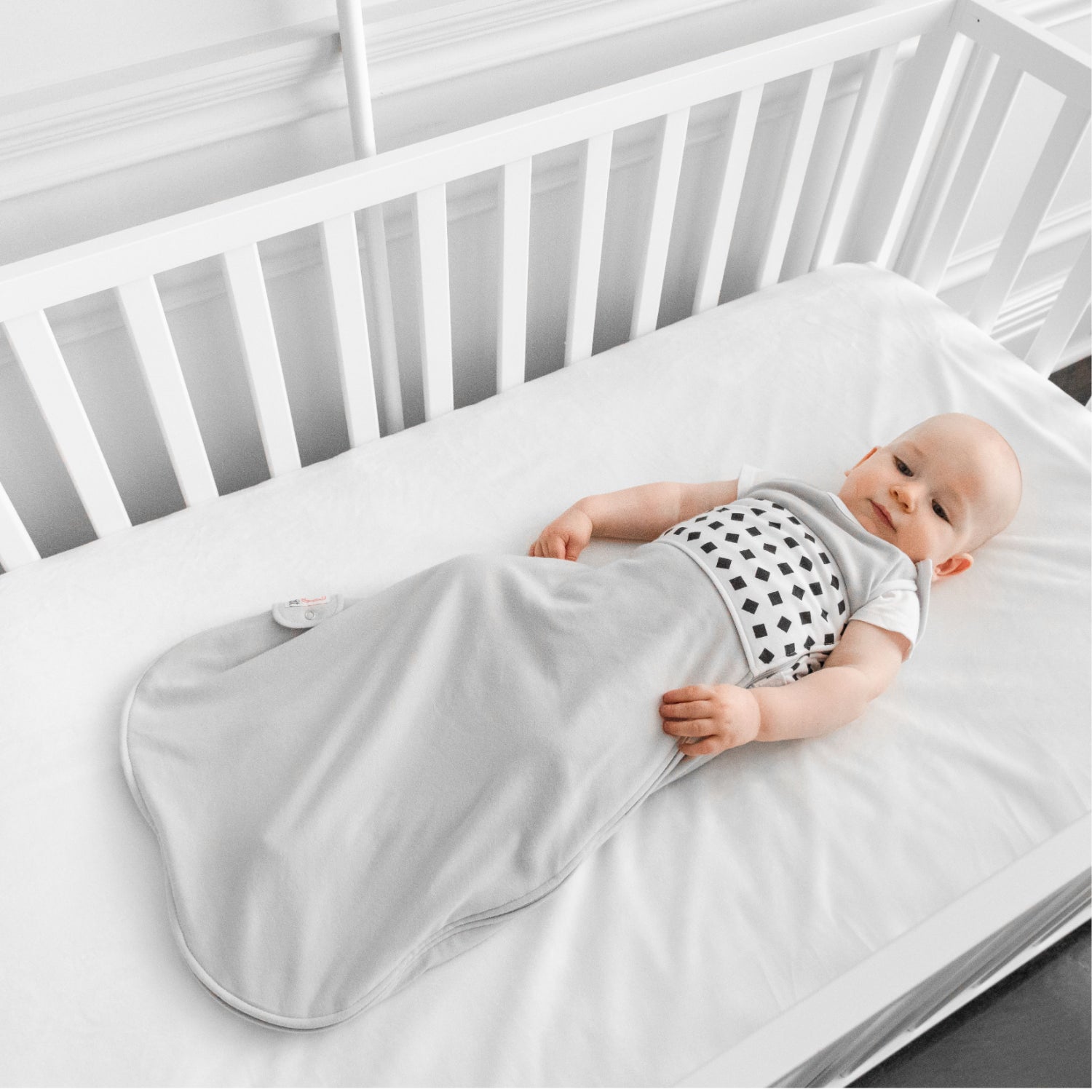 Nanit Saco de Dormir para Bebé (6-12 meses), Color Gris B621GUS
