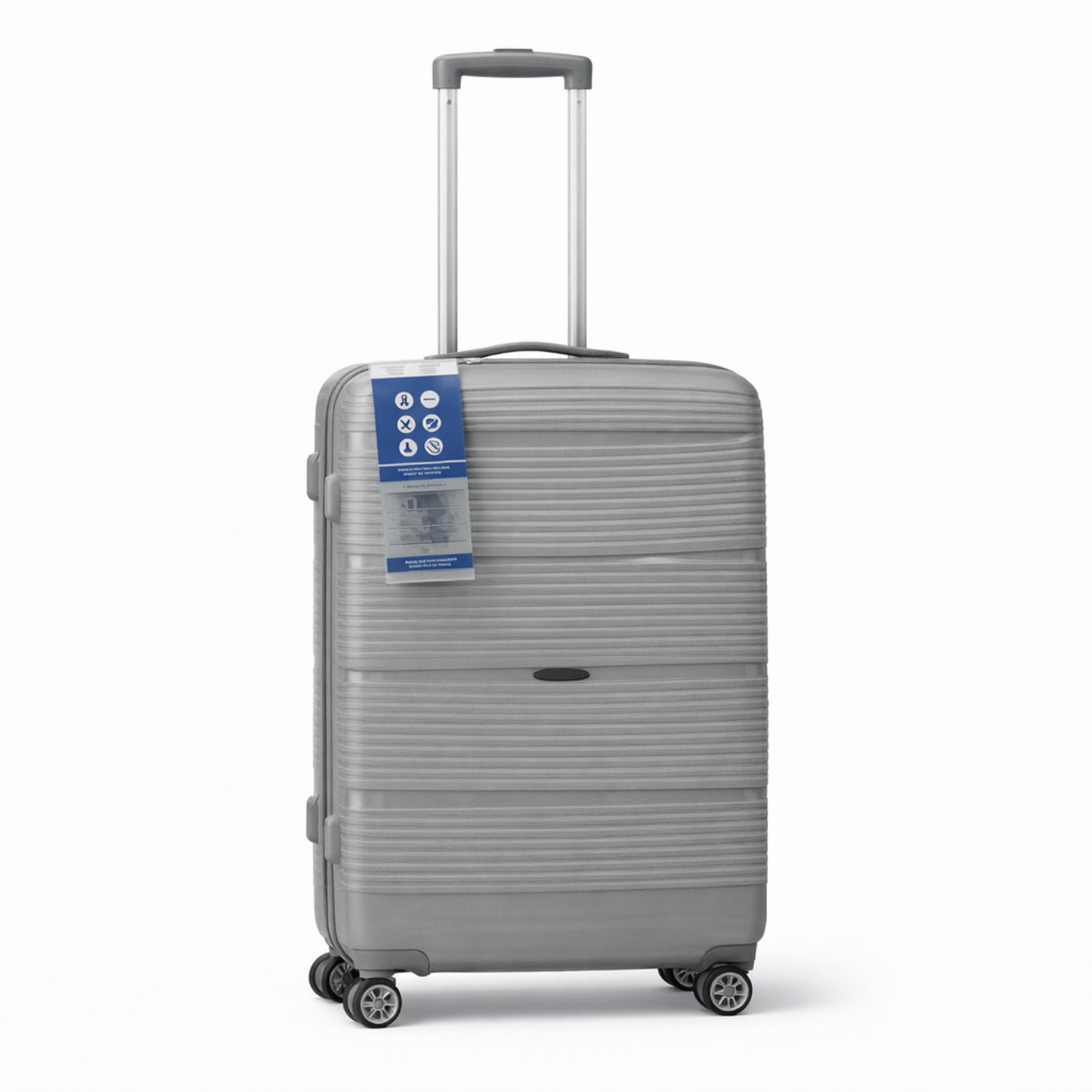 MALETA PARA VIAJE MEDIANA GRIS