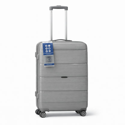 MALETA PARA VIAJE MEDIANA GRIS