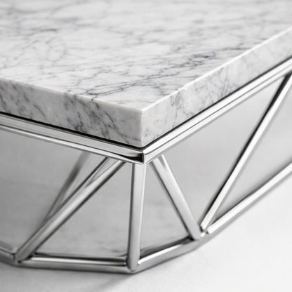 MESA D/CENTRO MARMOL LUZ 60X24