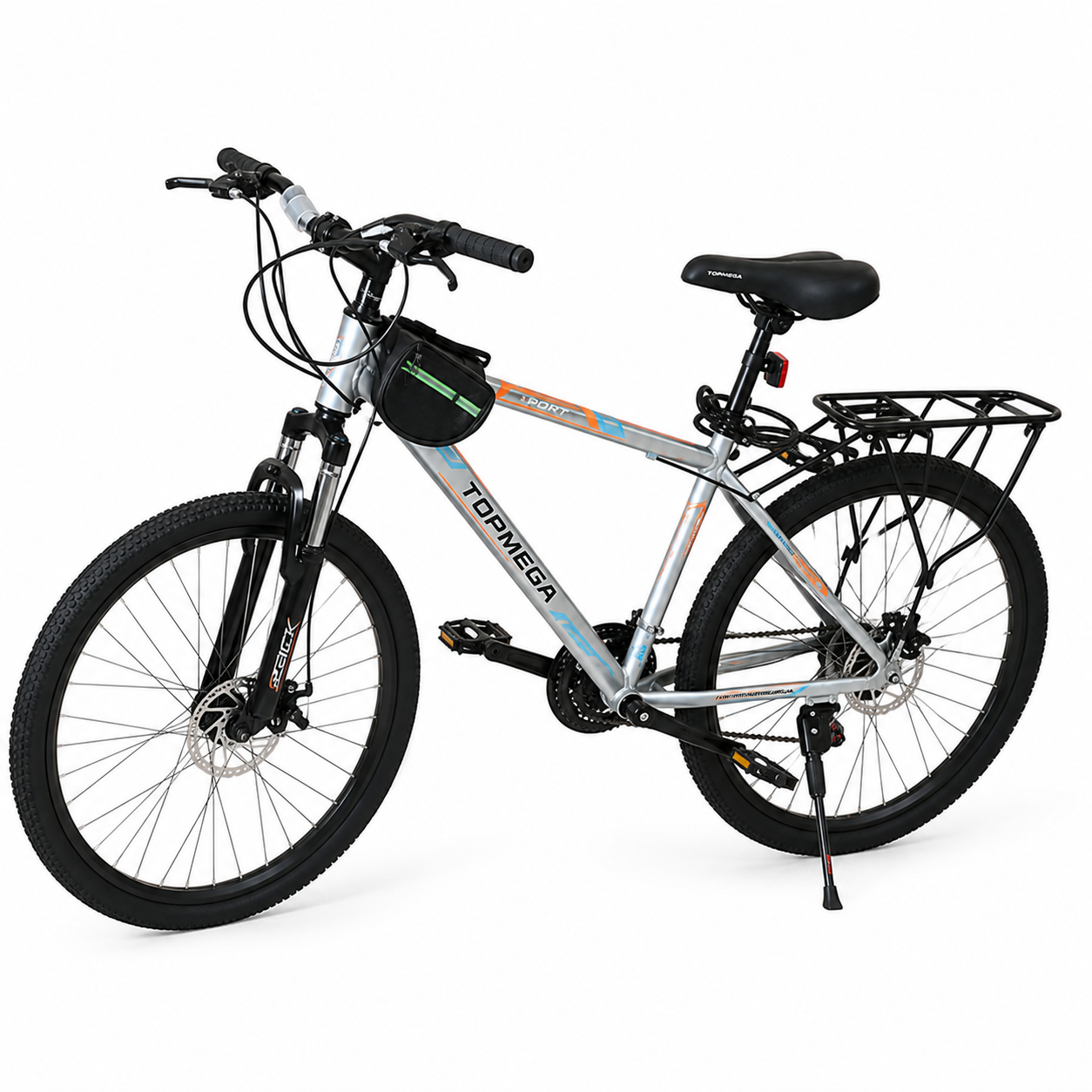 Bicicleta Forza Aro 27.5" con Parrilla Trasera Silver XK-08P