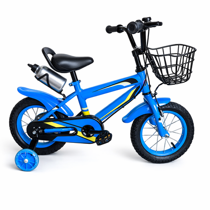 BICICLETA ARO 12 CON CANASTA METAL AZ