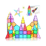 32PCS MAGNETIC TILES ROCKET SET