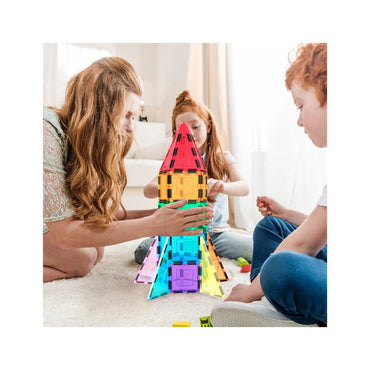 32PCS MAGNETIC TILES ROCKET SET