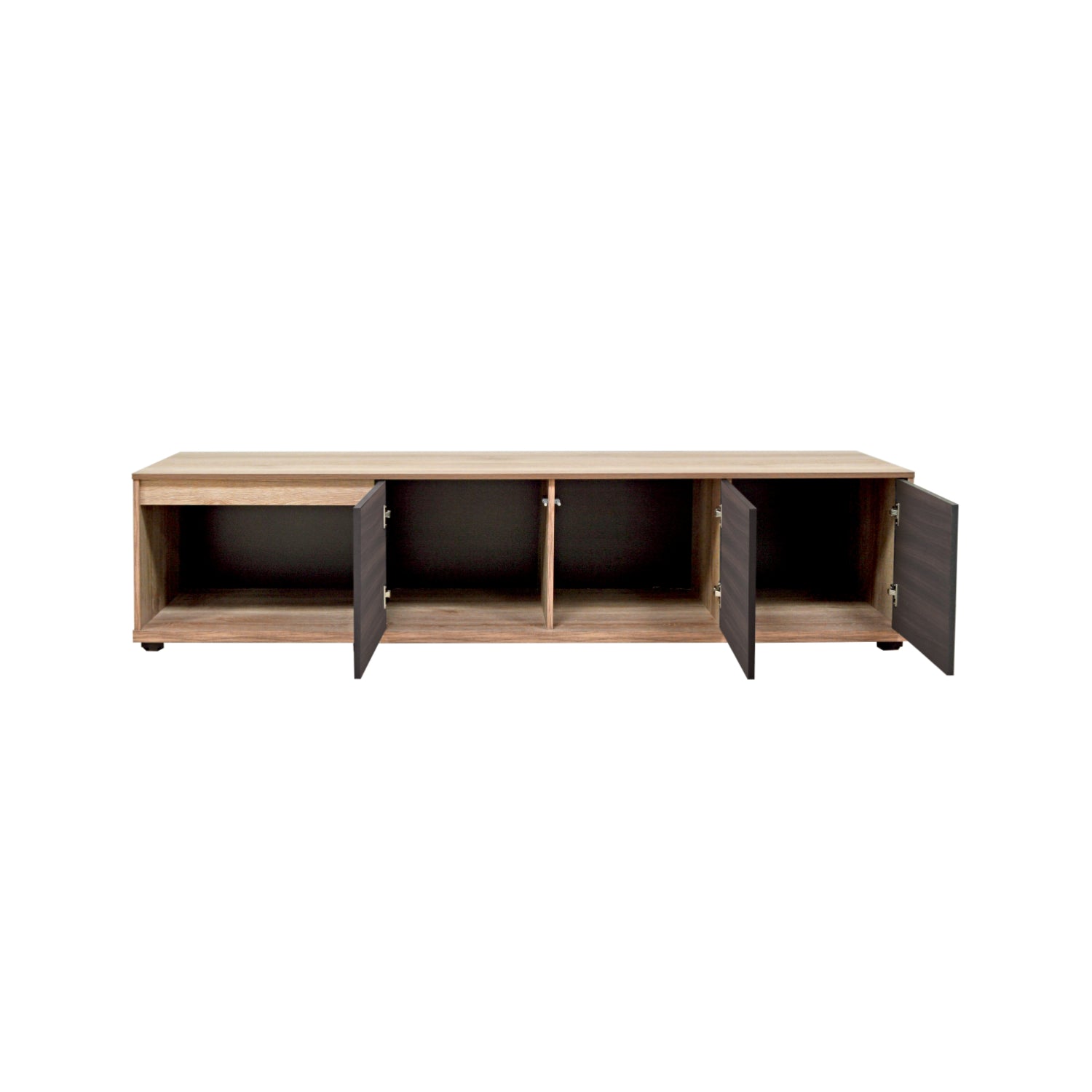 Rack para TV Salvatore 90 con 3 Puertas y Espacios de Almacenamiento