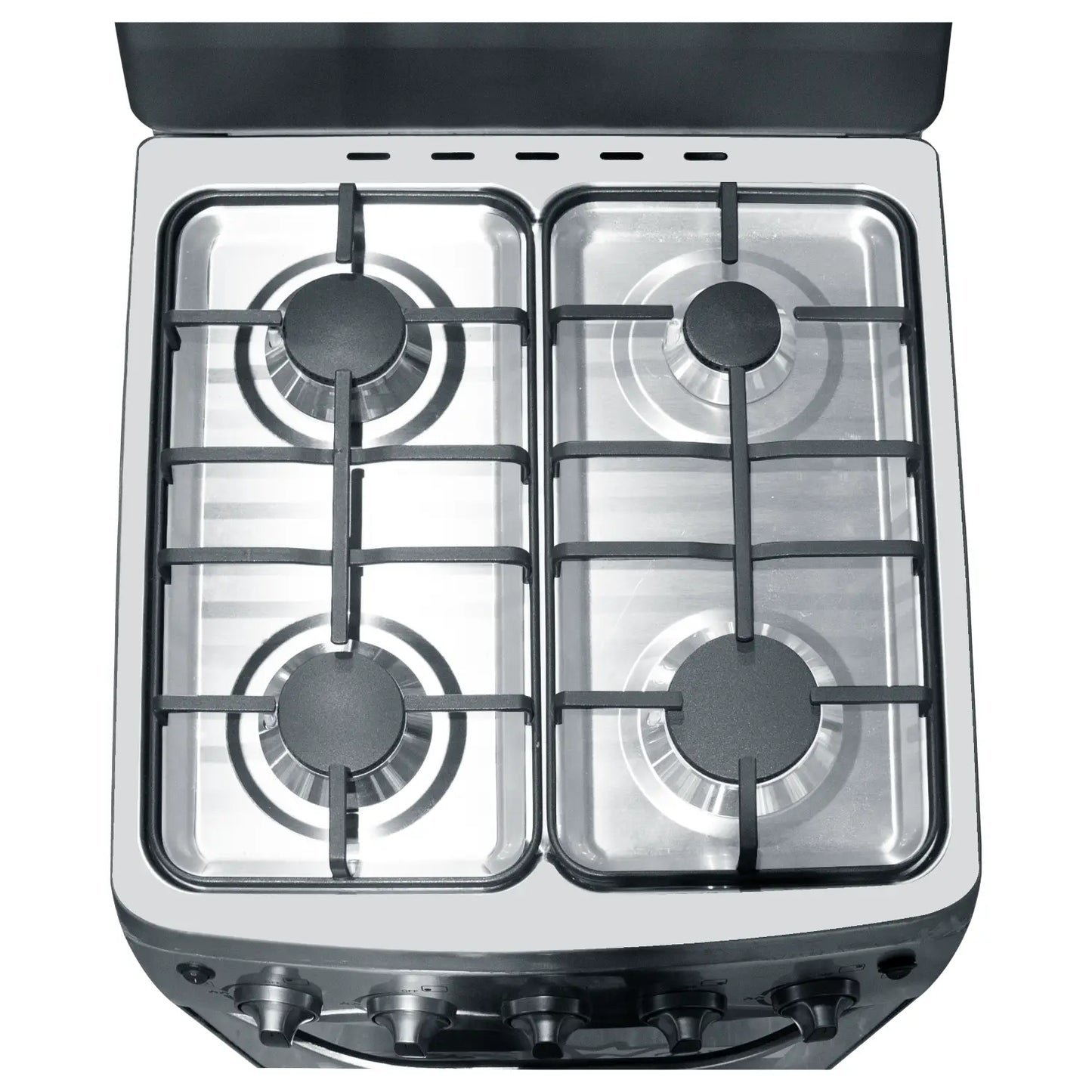 Estufa a Gas 20" 4 Quemadores Negra RCA RCCR27