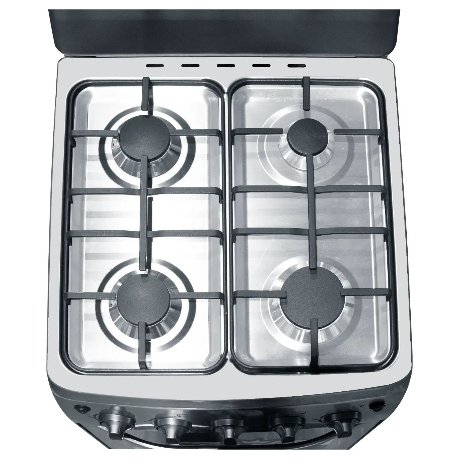 Estufa a Gas 20" 4 Quemadores Negra RCA RCCR27