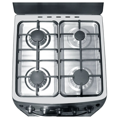 Estufa a Gas 20" 4 Quemadores Negra RCA RCCR27