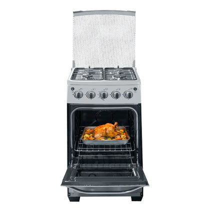 Estufa a Gas RCA 20" 4 Quemadores Acero Inoxidable RCCR28