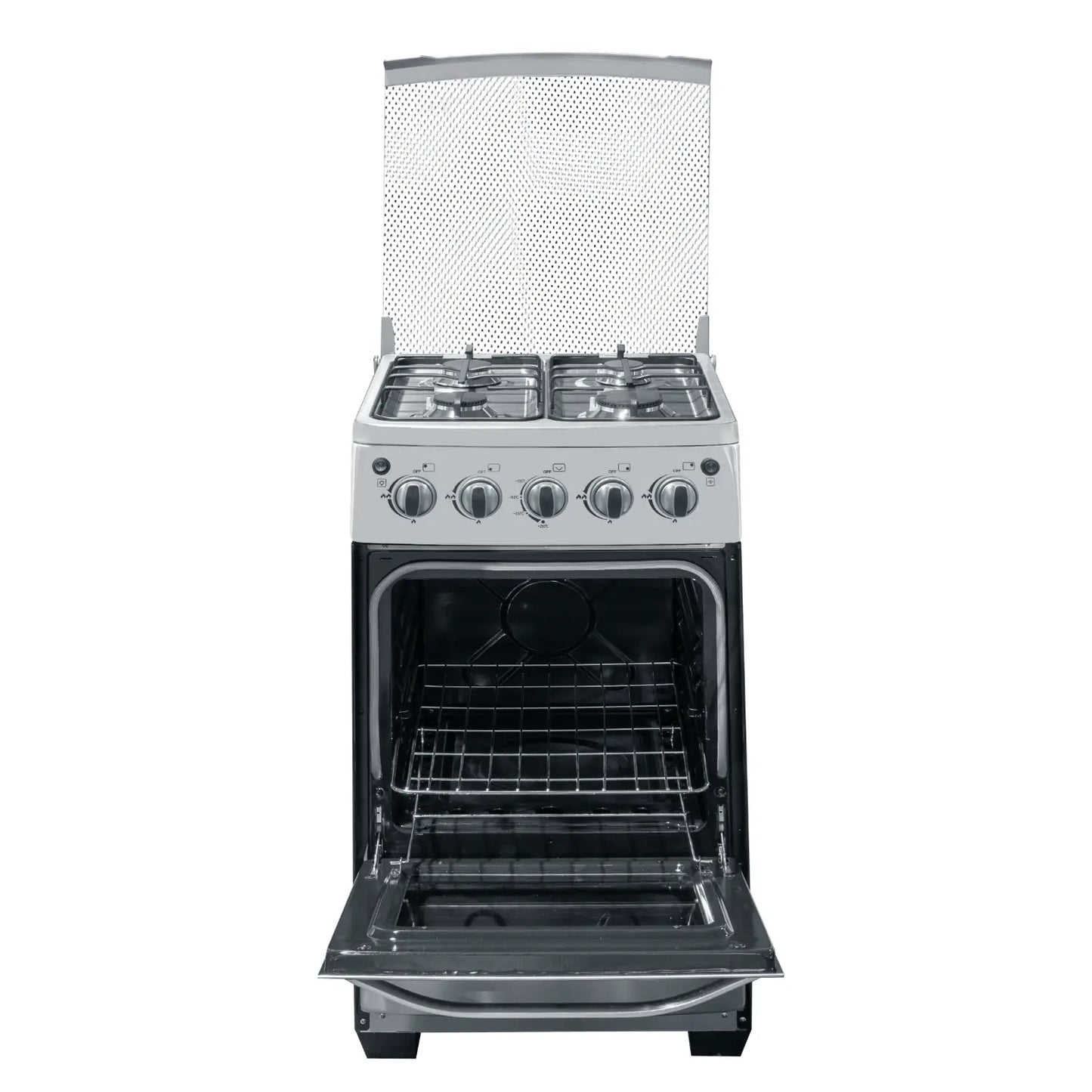 Estufa a Gas RCA 20" 4 Quemadores Acero Inoxidable RCCR28