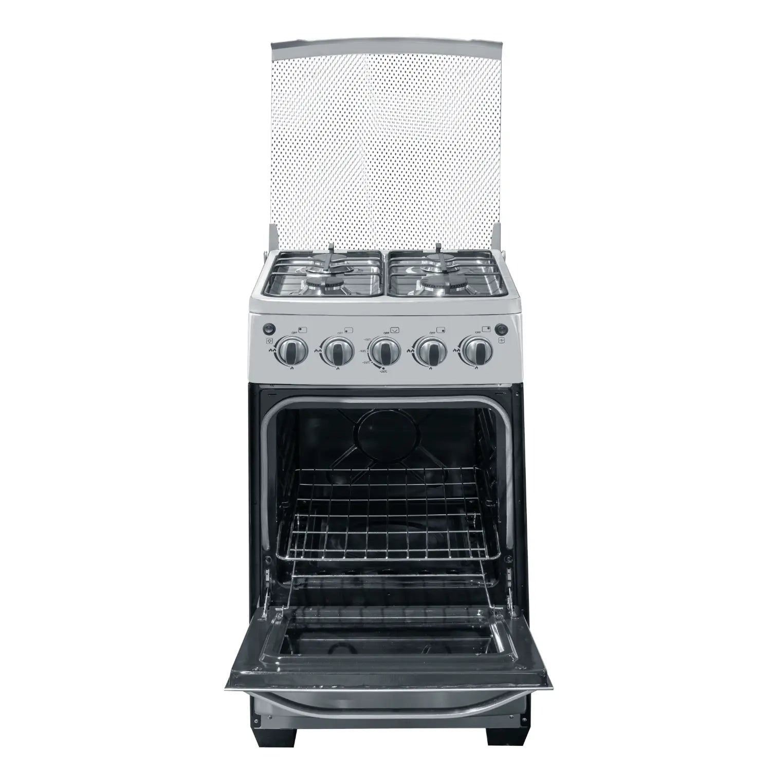 Estufa a Gas RCA 20" 4 Quemadores Acero Inoxidable RCCR28