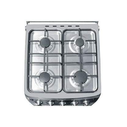 Estufa a Gas RCA 20" 4 Quemadores Acero Inoxidable RCCR28