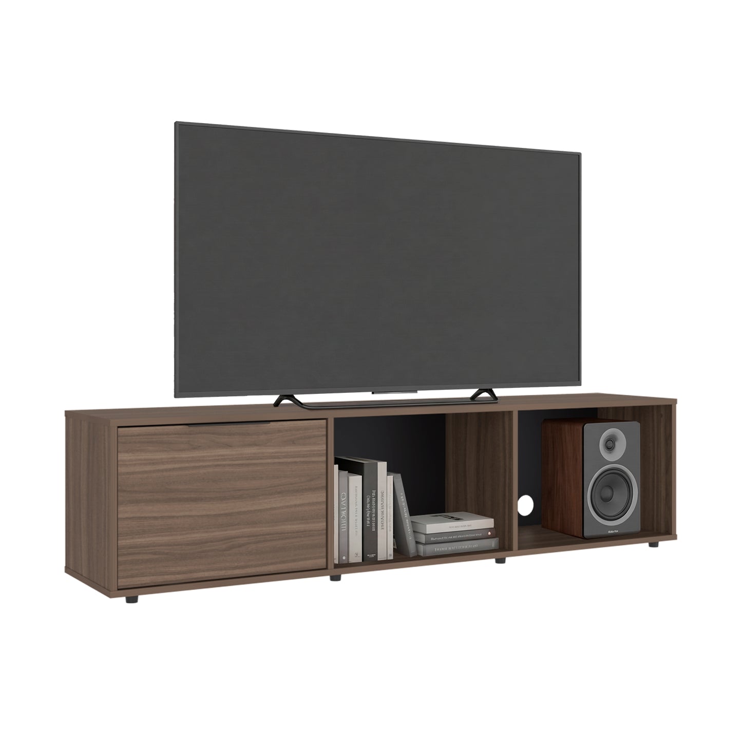 Rack para TV hasta 65" Color Avellana