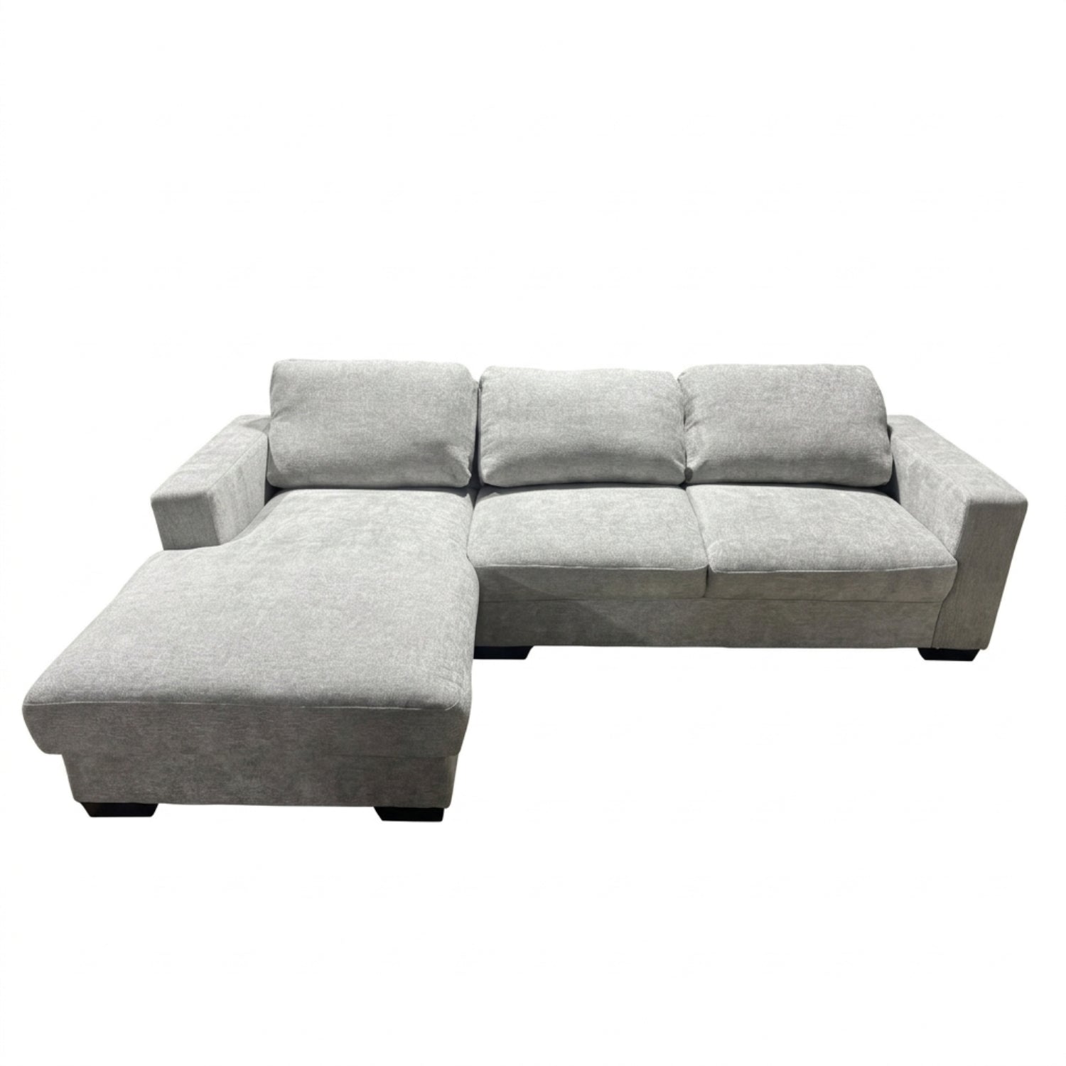 Sala Seccional Pekín Gris 2 Pzas con Chaiselongue