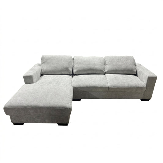 Sala Seccional Pekín Gris 2 Pzas con Chaiselongue