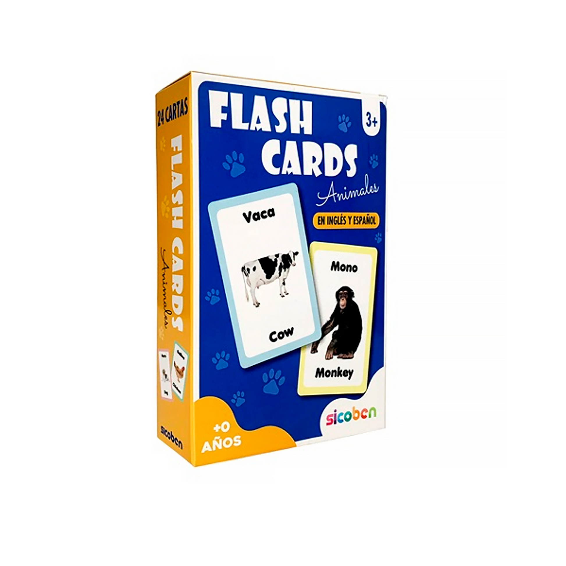 Juego de Tarjetas de Aprendizaje 24 Piezas (734439125163)