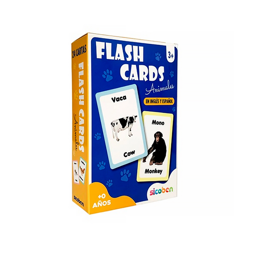 Juego de Tarjetas de Aprendizaje 24 Piezas (734439125163)