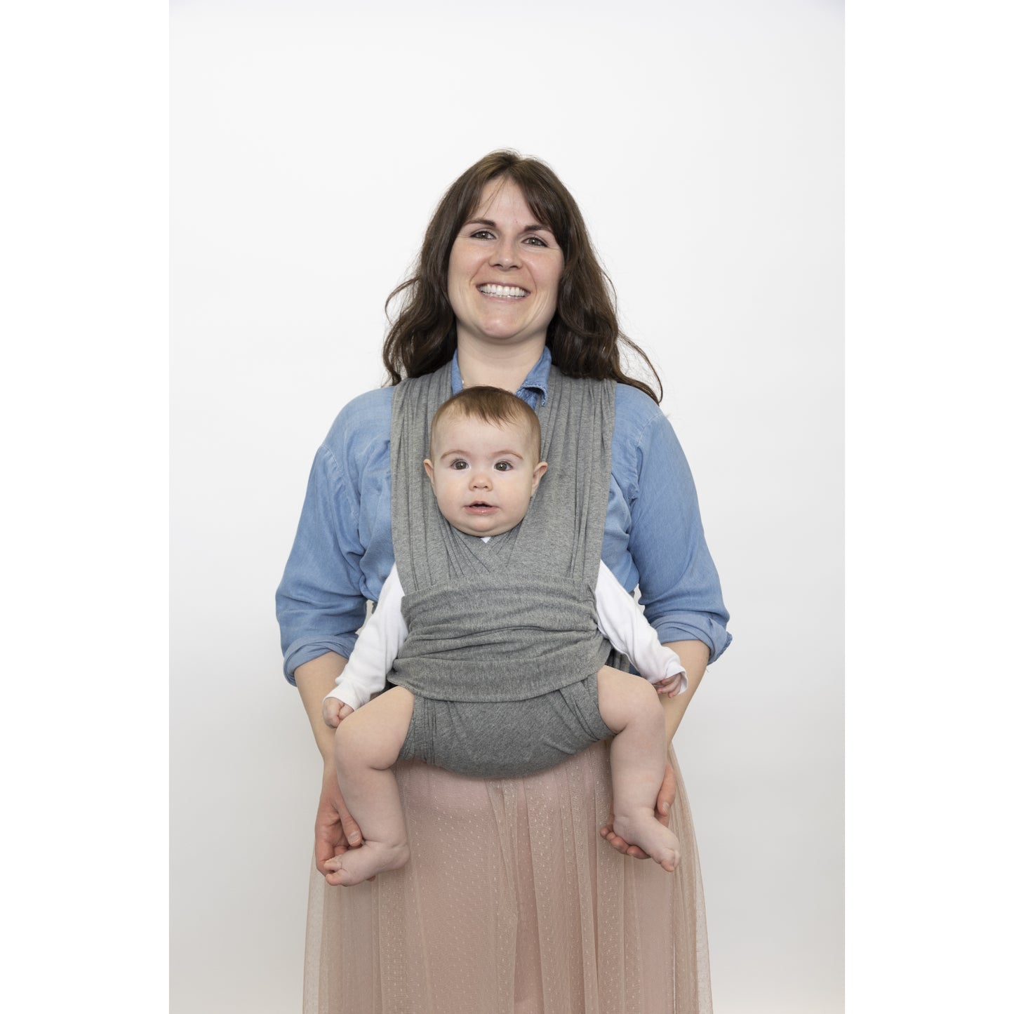 FULAR BEBE TALLA 2 COLOR GRIS