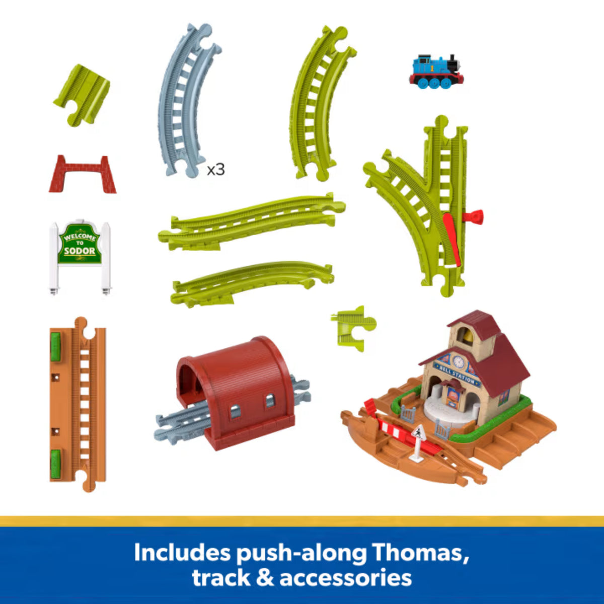 THOMAS Y FRIENDS PISTA BELL ESTACION