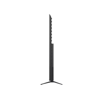 televisor LG smart negro lateral, diseño delgado y elegante