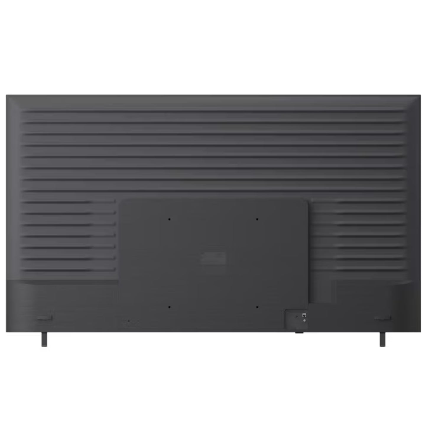 televisor LG smart negro trasero, con puertos de conexión visibles