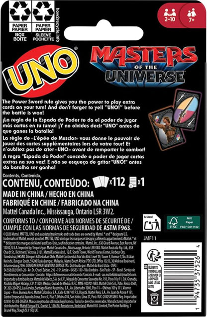 UNO MASTERS OF THE UNIVERSE PELICULA
