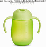 VASO ENTRENADOR SIMPLY CLEAN 7OZ VERDE