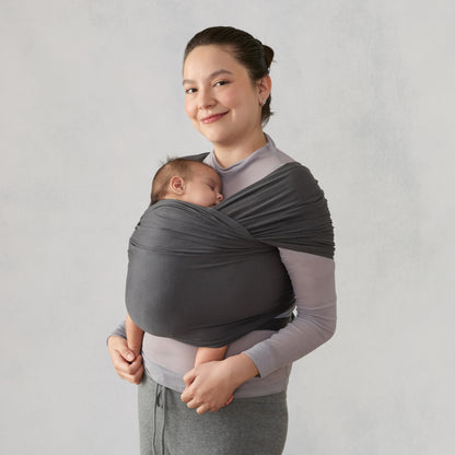 EB FULAR AURA WRAP KNIT NEGRO SUAVE