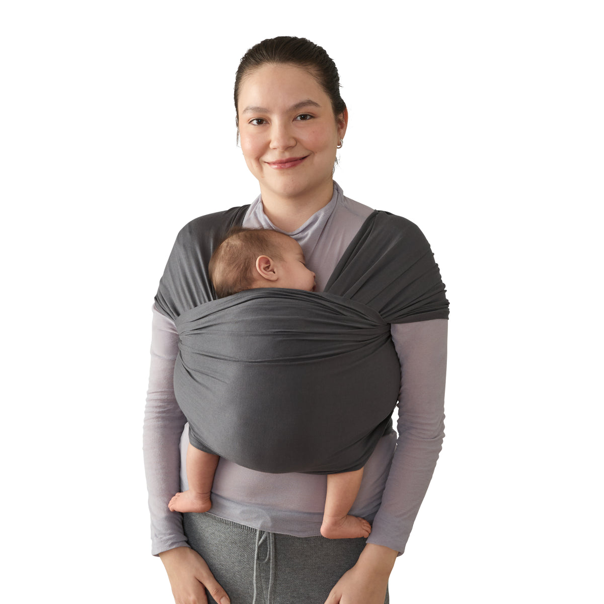 EB FULAR AURA WRAP KNIT NEGRO SUAVE