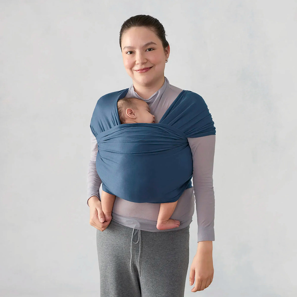 EB FULAR AURA WRAP KNIT AZUL CREPUSCULO