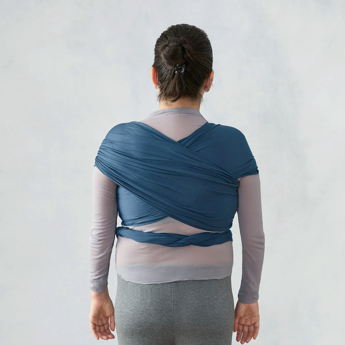 EB FULAR AURA WRAP KNIT AZUL CREPUSCULO