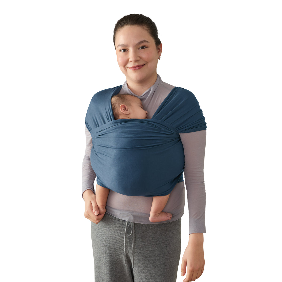 EB FULAR AURA WRAP KNIT AZUL CREPUSCULO