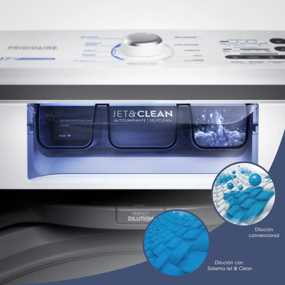 LAVADORA 17KG ESSENTIAL CARE BL