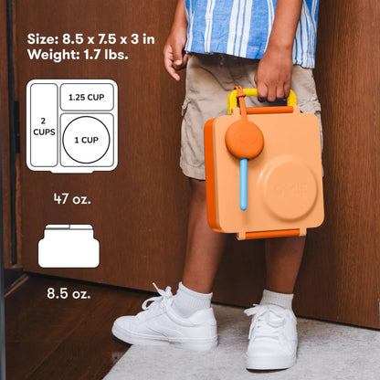 LONCHERA OMIEBOX NARANJA POPPY