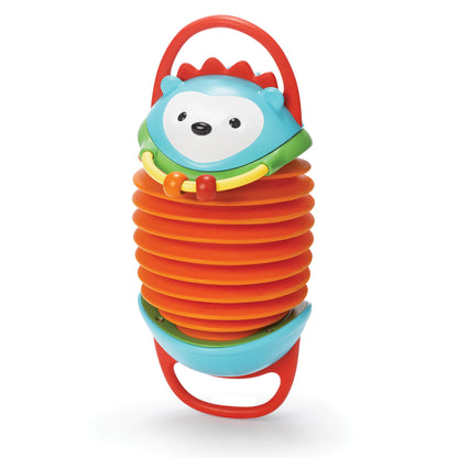 Acordeon infantil colorido con forma de erizo para jugar y desarrollar habilidades