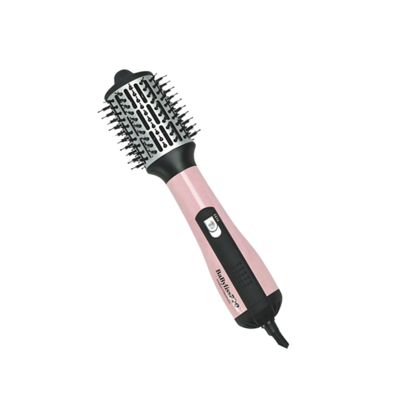 Combo plancha y cepillo alisador Miami Pink de BABYLISS PRO para peinados suaves y elegantes