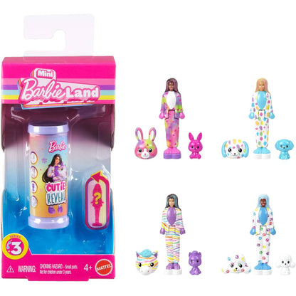 Muñeca Barbie Color Reveal con figuras sorpresa y accesorios divertidos