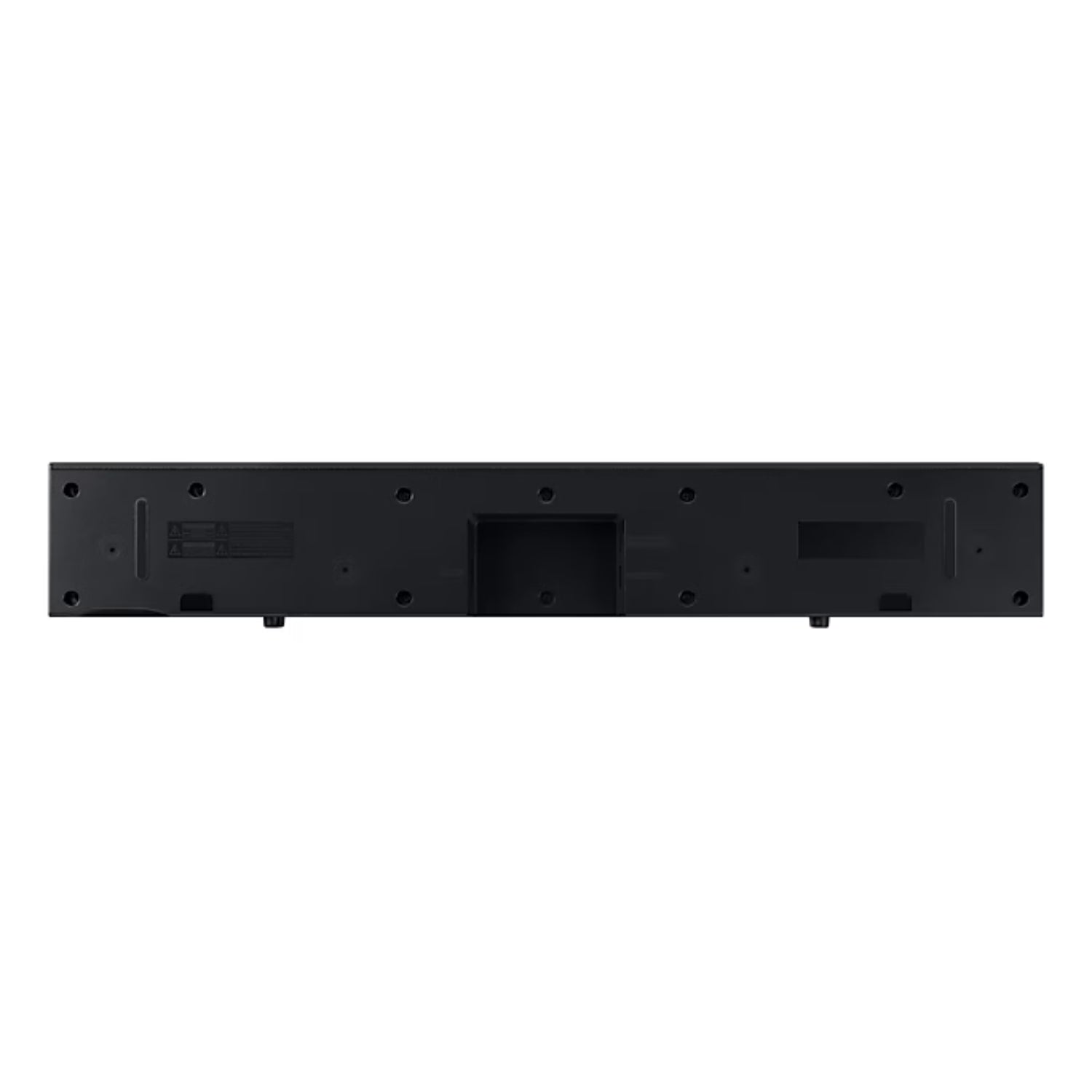 Parte trasera de barra de sonido 20w dolby SAMSUNG modelo LL05 en color negro
