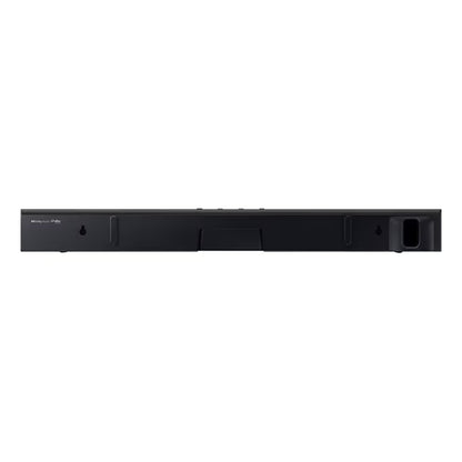 Barra de sonido 20w dolby SAMSUNG modelo LL05 en color negro con diseño compacto y elegante