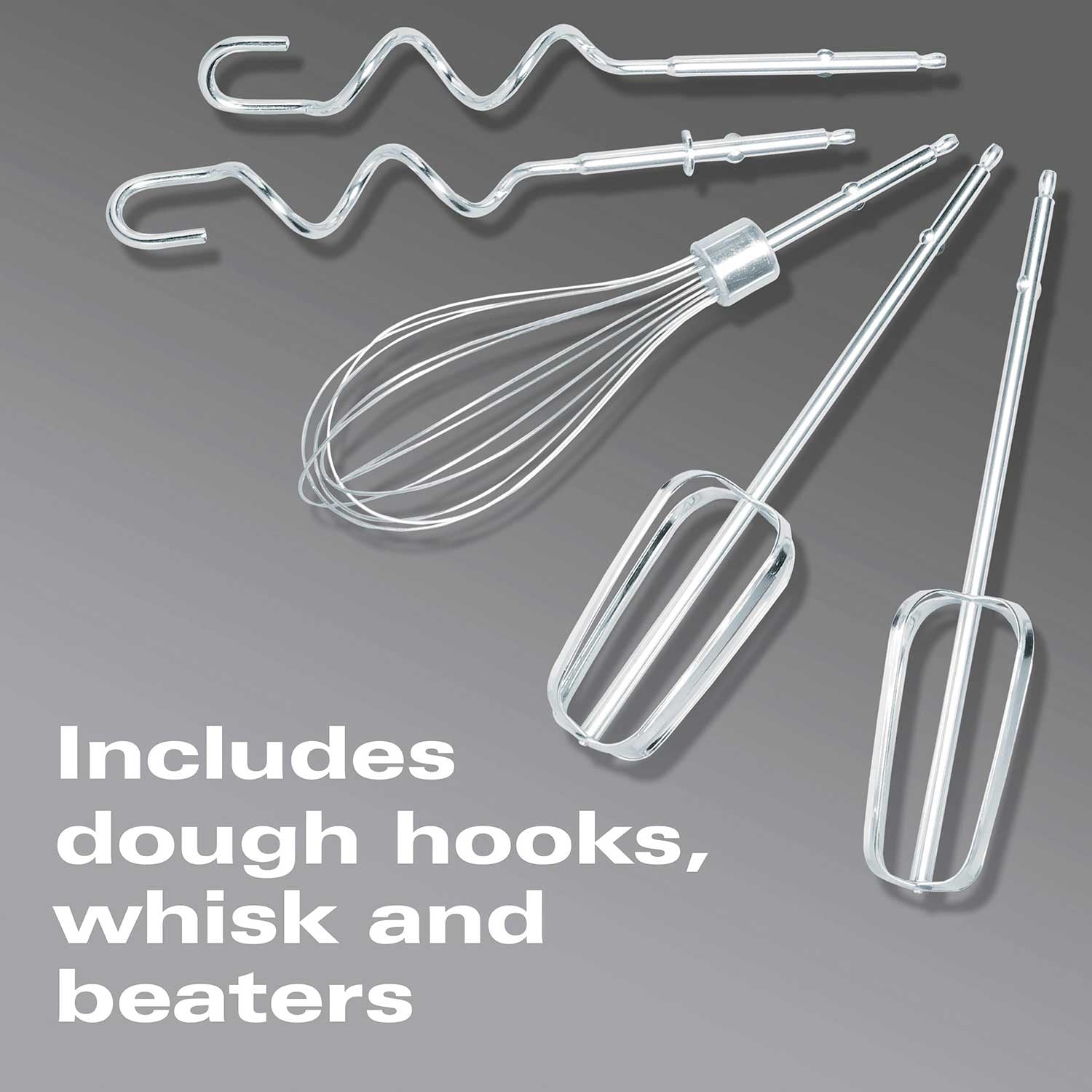 Accesorios de batidora pedestal roja 3.8 litros, incluye ganchos de masa, varilla y batidores