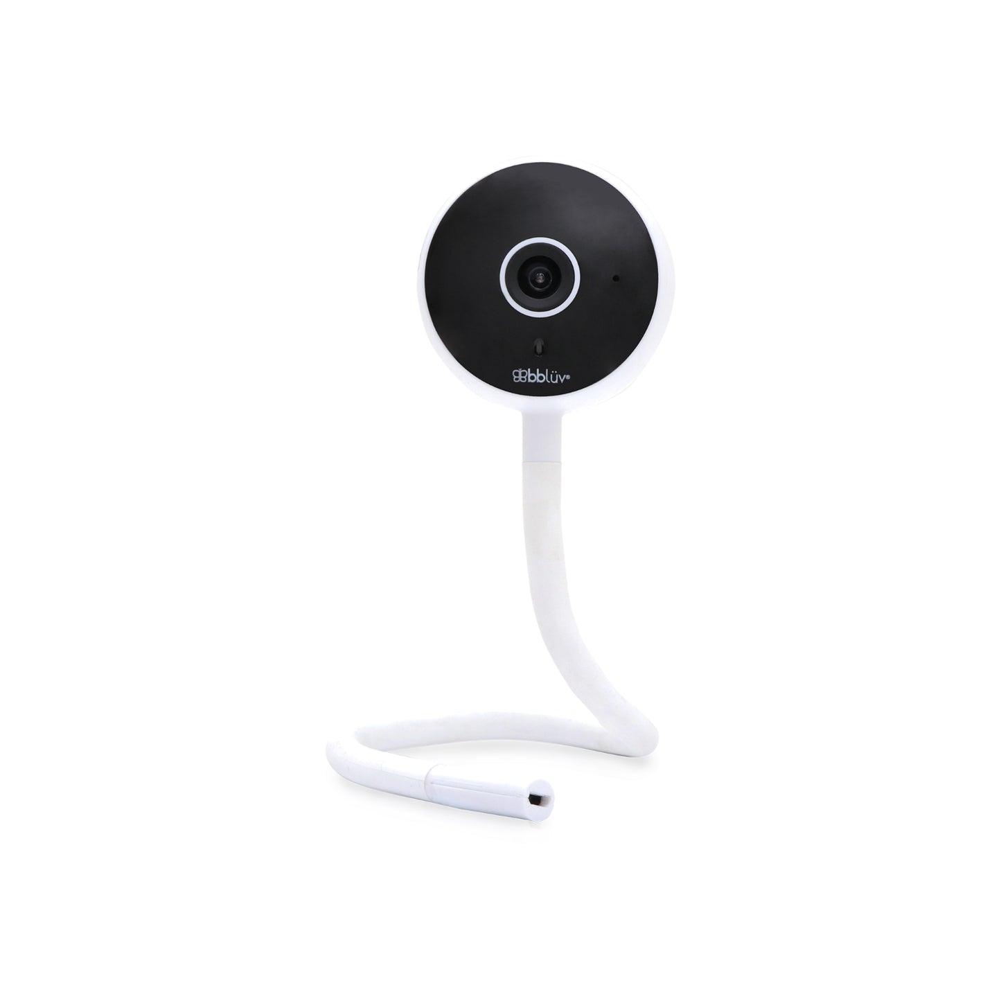 Monitor blanco BBLUV, vista frontal, ideal para vigilar bebés