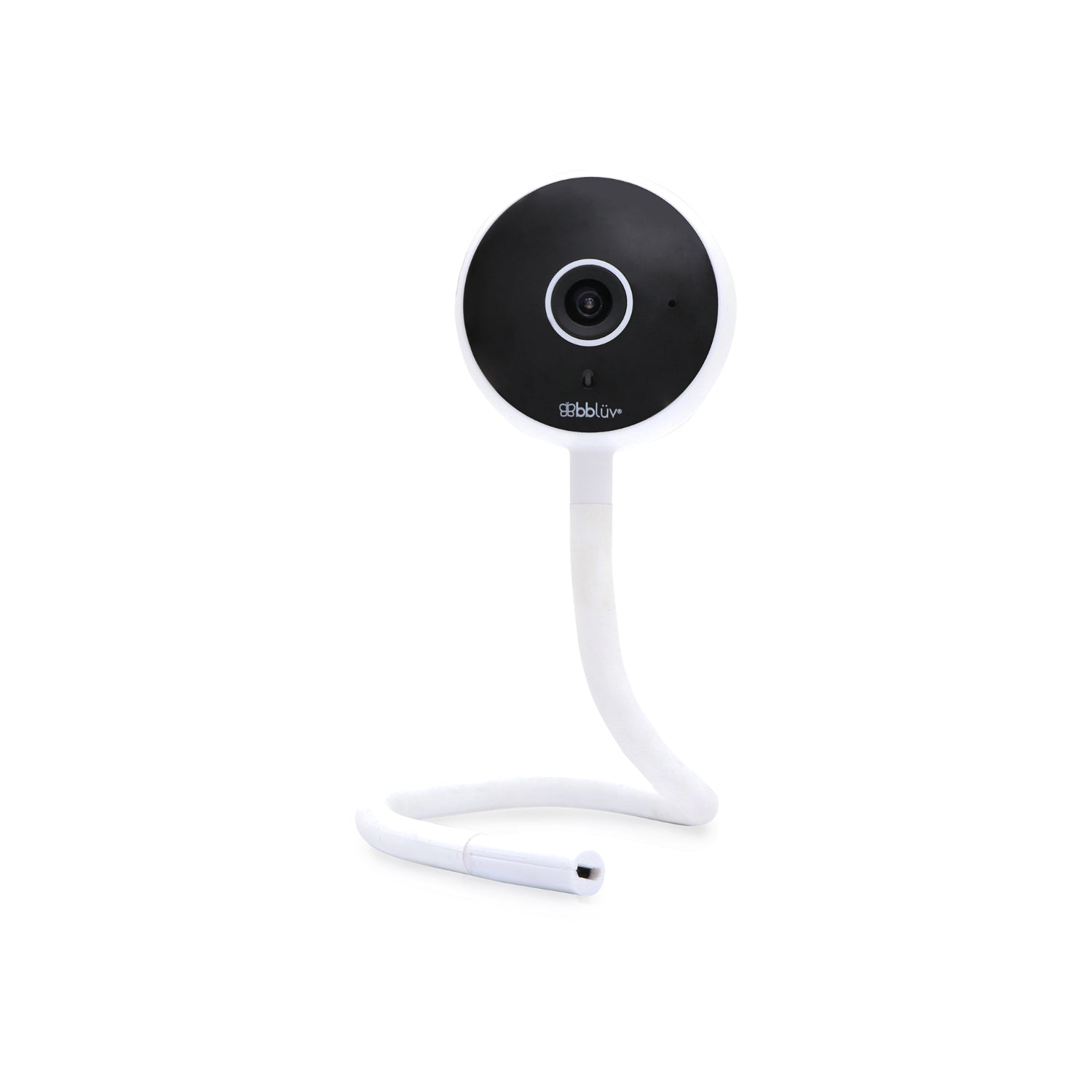 Monitor blanco BBLUV, vista frontal, ideal para vigilar bebés