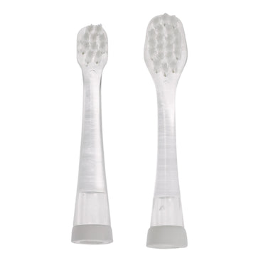 Cepillo BBLUV transparente, vista lateral, accesorios de cuidado dental