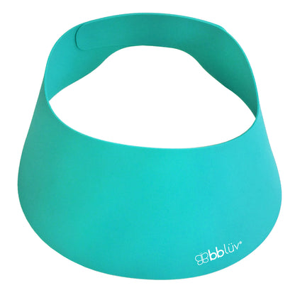 Gorra azul clara BBLUV, repelente, vista frontal, ideal para exterior