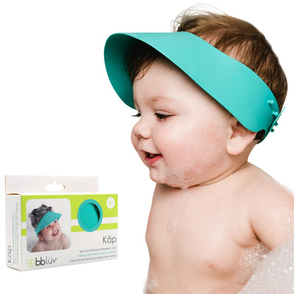 Visera infantil azul BBLUV, bañera, repelente de agua para niños