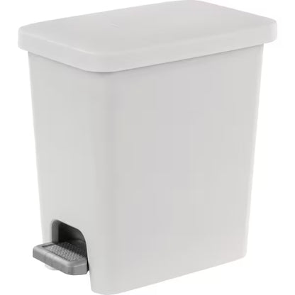BASURERO C PEDAL 27GAL BL