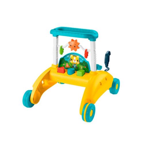 Andador amarillos para bebe con juguetes interactivos y ruedas