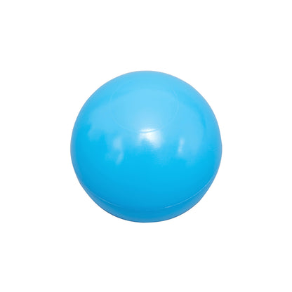 bola de juego para piscina infantil azul, vista superior, diversión en agua