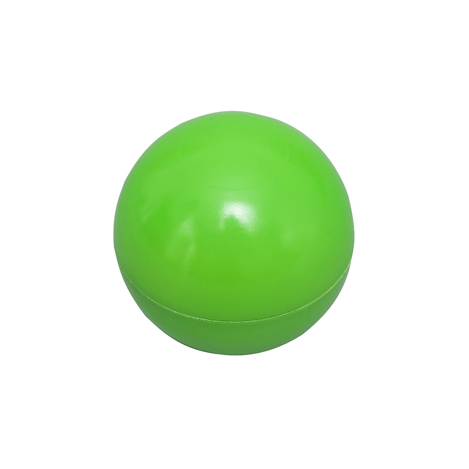 Bolas de juego para piscina infantil en color verde, vista frontal del producto