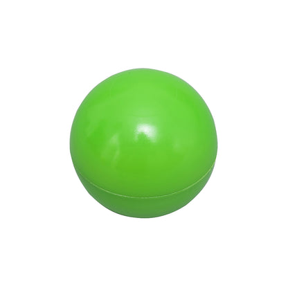 Bolas de juego para piscina infantil en color verde, vista frontal del producto